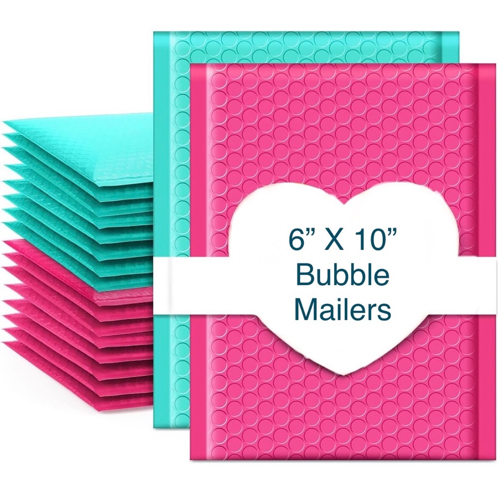 25 6” X 10” Bubble Mailers